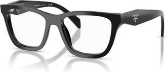 Prada 54mm Butterfly optical glasses in Black at Nordstrom