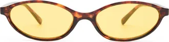 AIRE Earthshine 54mm Oval Sunglasses in Amber Tort at Nordstrom