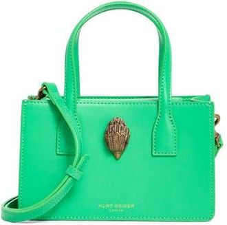 Kurt Geiger Mini Bond Tote Bag in Mid Green at Nordstrom Rack