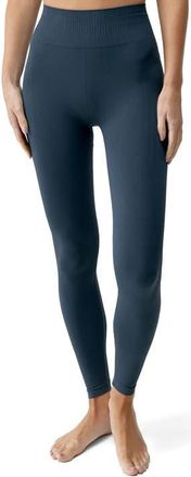 Born Living Yoga Nawal Seamless High Rise Sport Legging in Stormy Grey at Nordstrom, Size Medium Eu