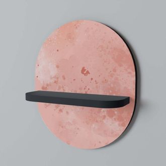 OEM Crane Dance Estante Ovalado Negro