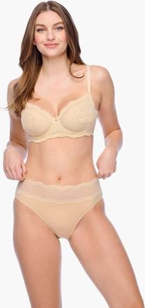 Cosabella Dolce High Rise Bikini in Blush at Nordstrom, Size X-Large