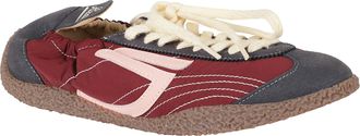 Puraai 9.01 Corsa Running Fabric-Leather Sneakers