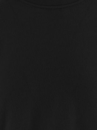 SA SU PHI Cashmere Crew Neck Sweater - Black