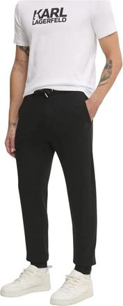 Karl Lagerfeld Trainingsbroeken - Heren - Sweatpants - Zwart - 3XL - Broeken
