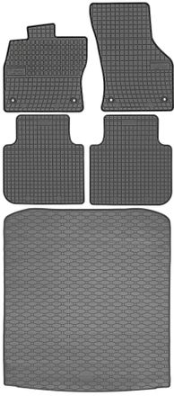 OEM Juego De Alfombrillas De Goma Para Coche Y Alfombrilla Para Maletero Skoda Superb Iii Liftback (2015-2020)