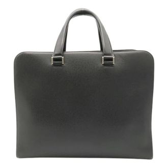 Louis Vuitton Pre-owned Taiga Briefcase - unisex - Louis Vuitton Vintage - Vintage Bags - Black - ONE SIZE - Pre-owned