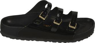 Birkenstock Slippers - Dames - Sandalen - Zwart - 41 EU - Schoenen