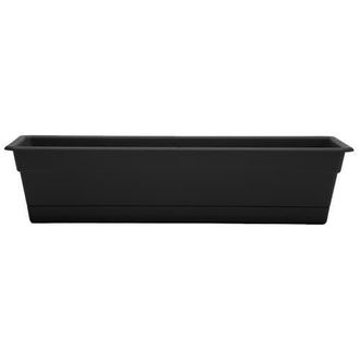 Bloem 24 Inch Dura Cotta Window Box Planter, Black at Nordstrom