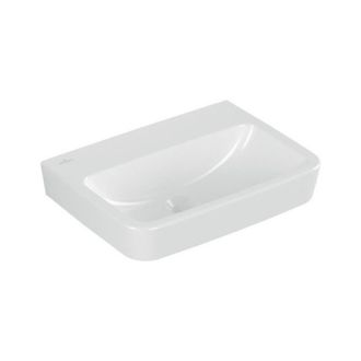 Villeroy & Boch V&b Handwaschbecken O.novo 500x370mm O Hahnloch Ohne &Uuml;berlauf Wei&szlig;