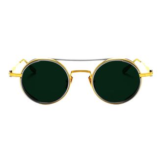 Akoni Sunglasses, female, Yellow, Size: ONE SIZE Eris - 18K Gold Plated (Limited Edition)