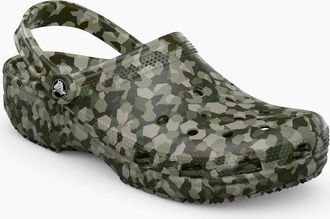 Crocs Mens Classic Confetti Mens Clogs - Tan - Size: 11