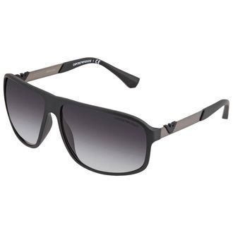 Emporio Armani Grey Gradient Rectangular Mens Sunglasses EA4029-50638G-64