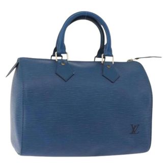 Louis Vuitton Pre-owned Handbags, female, Blue, Size: ONE SIZE Pre-owned Speedy 25 Hand Bag