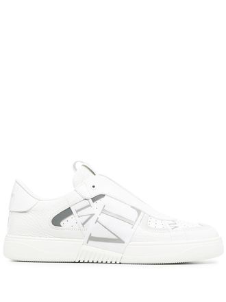 Valentino Garavani VL7N slip-on sneakers - men - Leather/Leather/Polyester/Rubber - 40 - White