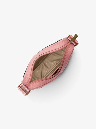 Michael Kors Maeve Large Signature Logo Crossbody Bag