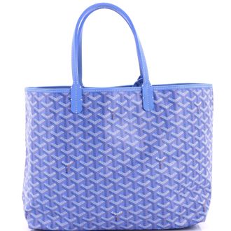 Goyard Saint Louis Reversible Tote Coated Canvas and Printed Canvas PM