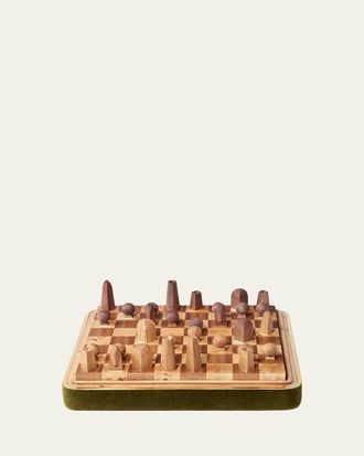 Aerin Velvet Chess Set