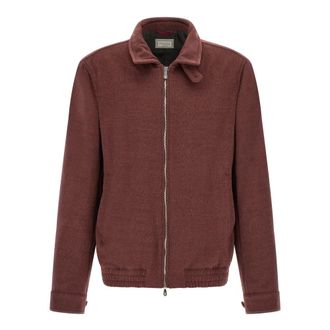 Brunello Cucinelli Jackets - male - Brunello Cucinelli - Light Jackets - Red - 2XL - Jackets