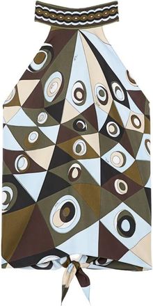 Emilio Pucci Silk Twill Top