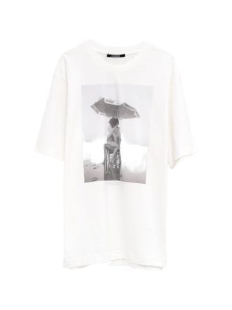 Jacquemus Graphic Print Short-Sleeve T-Shirt with Relaxed Fit