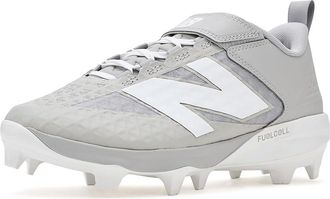 New Balance Fuelcell 4040 V8 Molded Baseball Cleats Mens Cleated Shoes Raincloud/NB White : 10.5 D - Medium, Textile