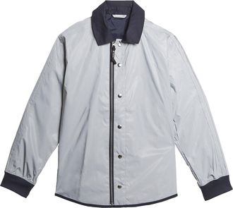 adidas Originals ADIDAS Originals Mens Blondey Coach Jacket - Silver - Size X-Small