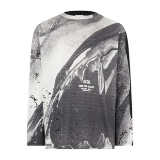 GCDS T-shirt Manica Lunga Morso - - Tops - Uomo - Multicolore - 2XL