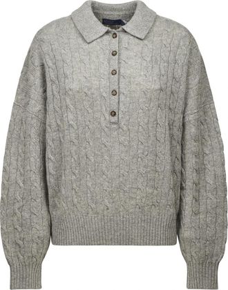 Polo Ralph Lauren Round-neck Truien - Dames - Ronde hals truien - Grijs - S - Truien & Vesten