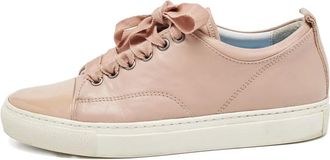 Lanvin Sneakers in pelle con lacci - Rosa