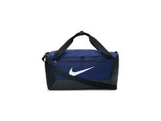 Nike Brasilia Training Duffel Bag (Small, 41L) Duffel Bags Midnight Navy/Black/White, Polyester