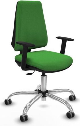 Piqueras y Crespo Piqueras Y Crespo - Elche Cp Bali Verde Brazos 1d Base Cromada Ruedas Engomadas 65mm