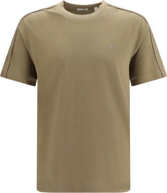 Burberry Khaki Crew Neck T-Shirt