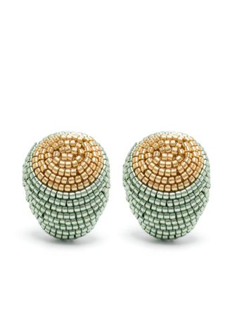 Susana Vega Jewelry really-mini Maurita earrings - Green