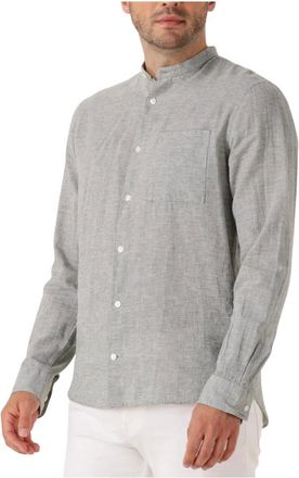 Matinique Overhemden, Heren, Grijs, XL, Groen Casual Overhemd voor Mannen