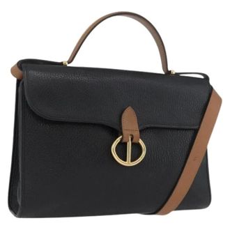 Dior Pre-owned Handbags, female, Black, Size: ONE SIZE Pre-owned Vintage Shoulder Bag