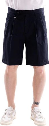 Paolo Pecora Bermuda Shorts - Heren - Korte Broeken - Blauw - XL - Katoen - Korte Broeken
