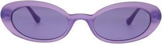 Florence By Mills 52mm Oval Sunglasses in Pearlised Purple at Nordstrom Rack