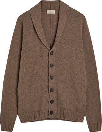 John Smedley Rockforda cardigan - Brown