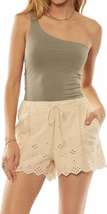 Amuse Society Windy Knit Top In Bay Leaf