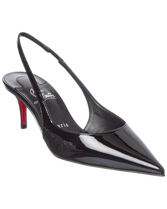 Christian Louboutin Miss Z 60 Patent Slingback Pump