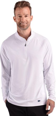 Cutter & Buck Prospect Recycled Featherlight Stretch Mens Quarter Zip