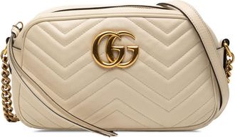Gucci Pre-owned Gucci Small GG Marmont Matelasse Leather Crossbody Ladies 447632 001998