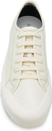 Ferragamo Mens White Sneakers, US Size 5