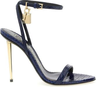 Tom Ford Blue Leather Heels