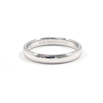 Tiffany & Co. Silver Platinum 950 Band Ring (Pre-Owned)