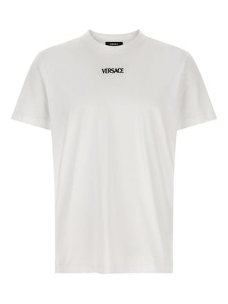 Versace Short-Sleeved Silk And Nylon Blend T-Shirt