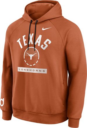 Nike Texas Courtside Nike Mens Dri-FIT College Pullover Hoodie in Orange | 04EJ0B28KDT-M18