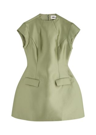 Odd Muse The Ultimate Muse Crepe Mini Dress - Olive - XL (UK14)