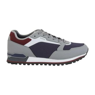 HUGO BOSS Schoenen, Heren, Blauw, 45 EU, Leer, Parkour-L Sneaker